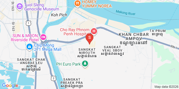 Carte de Nirouth, Chbar Ampov, Phnom Penh