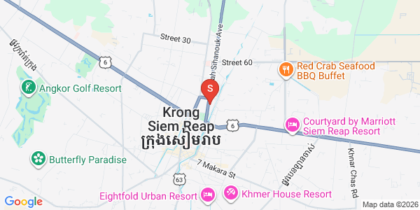 แผนที่ สวายดังกุม, เสียมเรียบ