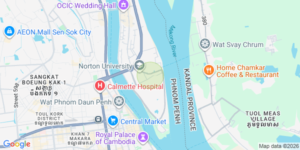 Map of Chroy Changvar, Phnom Penh