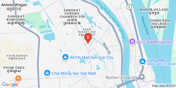 Tuol Sangkae 2村, 雷西郊区, 金边地图