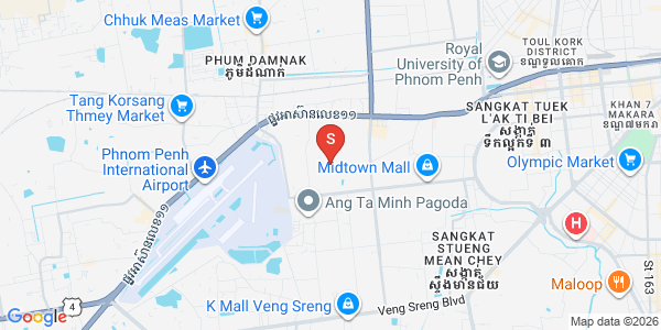 ផែនទី ទឹកថ្លា, សែនសុខ, ភ្នំពេញ
