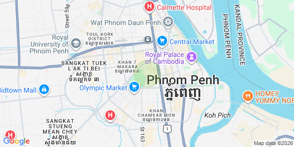 แผนที่ เวียลวง, เจ็ดมกรา, พนมเปญ