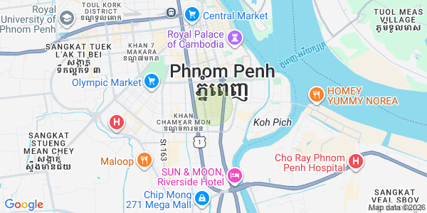 แผนที่ BKK 1, บึงเกงกอง, พนมเปญ