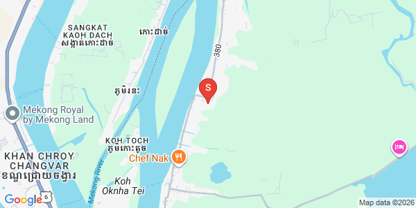 Map of Chroy Changvar, Phnom Penh