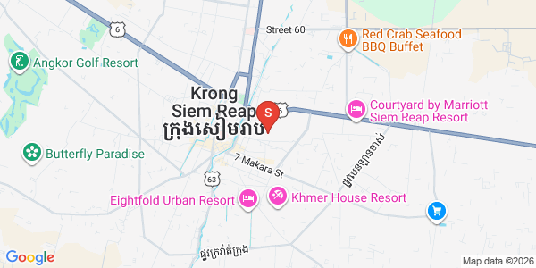 แผนที่ สวายดังกุม, เสียมเรียบ