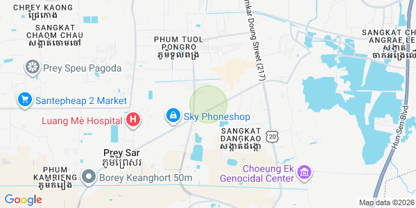 Mapa: Chankiri​​ Palm Creek
