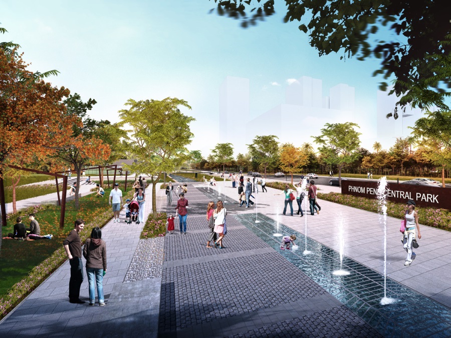 PPCC envisioned Central Park at Boeung Kak