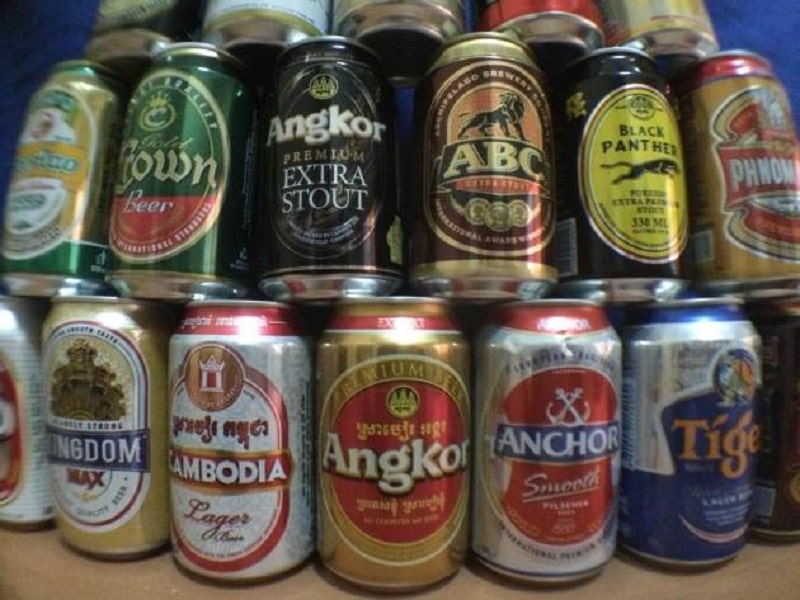 Cambodian beers