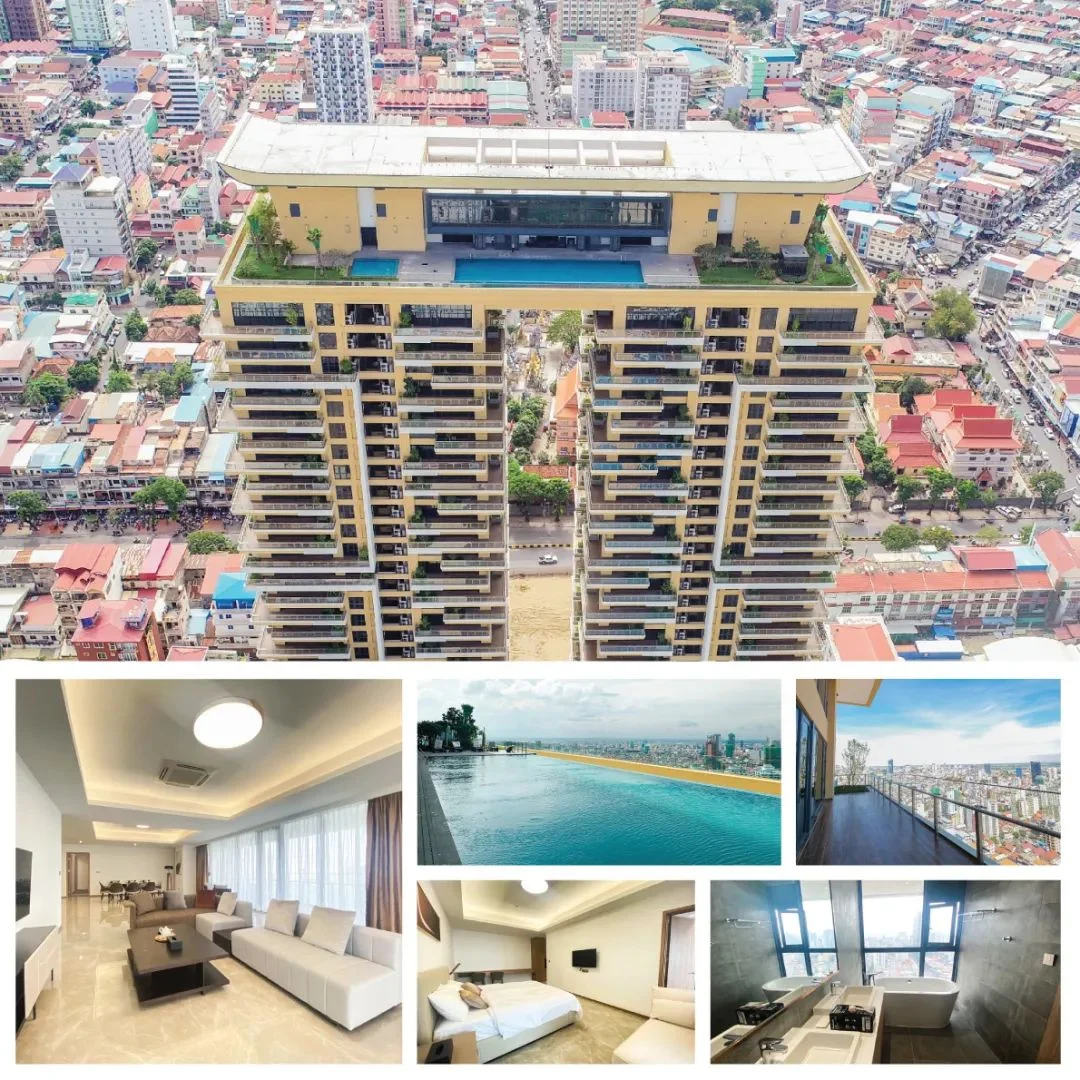 Sky Villa Is Open For Lease 2200 Month To Live In A Million Dollar Mansion In Phnom Penh