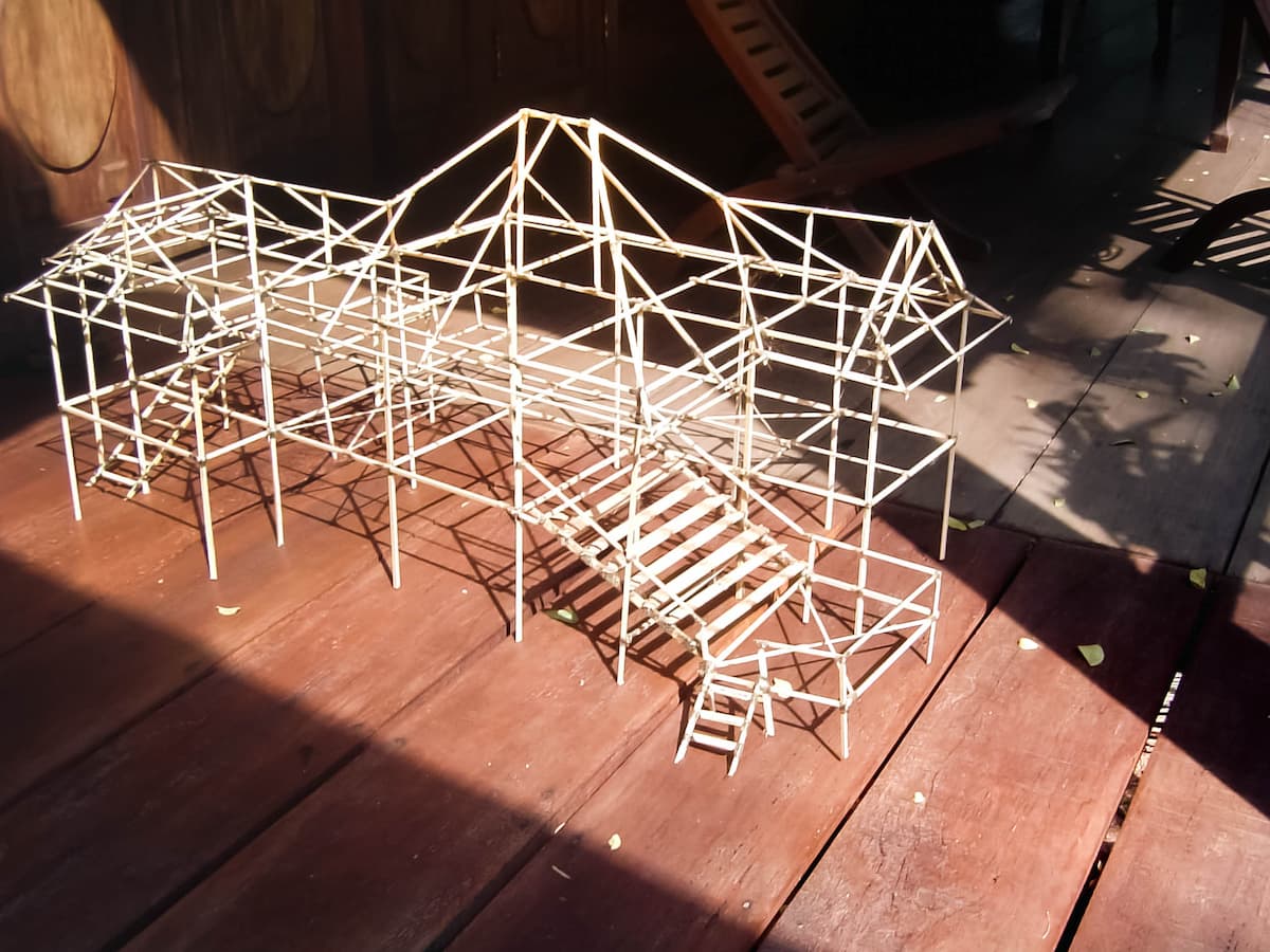 Wooden House model