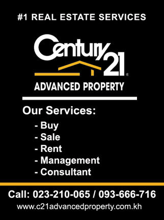 #1 REAL ESTATE SERVICES;;45;;34;;375;;52;;;Our Services:;;58;;272;;244;;295;;;- Buy - Sale - Rent - Management - Consultant;;89;;313;;256;;452;;;Call: 023-210-065 / 093-666-716 ;;21;;490;;400;;510;;;Email: info@c21advancedproperty.com.kh ;;16;;505;;404;;526;;;www.c21advancedproperty.com.kh;;43;;523;;364;;543;;;