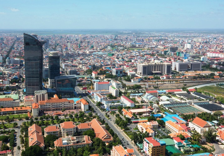 phnom penh aerial