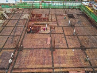 Phnom Penh construction site