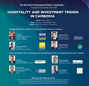 The 8th event of the meet the experts series on hospitality and investment trends in Cambodia