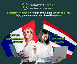 Thai & French languages introduced on Realestate.com.kh