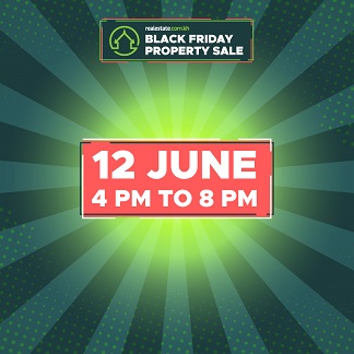 BLACK FRIDAY PROPERTY SALE starts 4pm to 8pm TODAY!