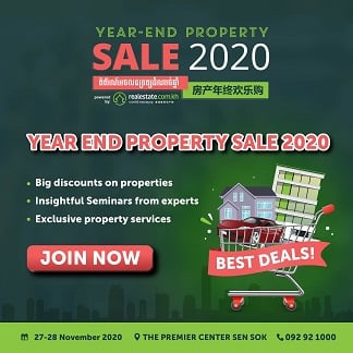 End Of Year Property Sale set for November 27th & 28th