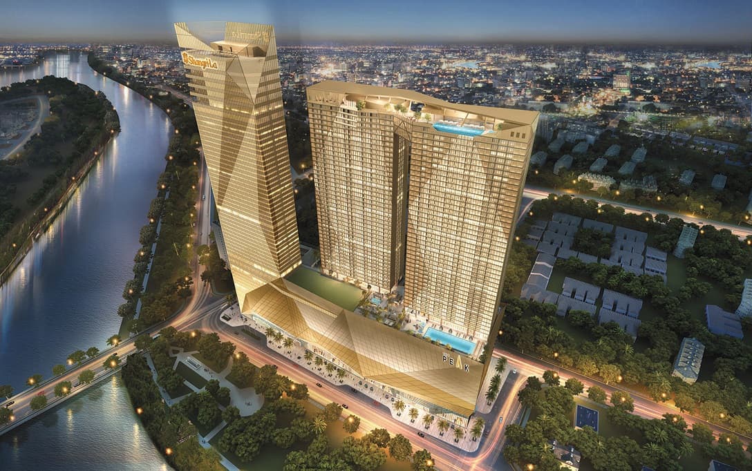 What makes a luxury property in Phnom Penh?