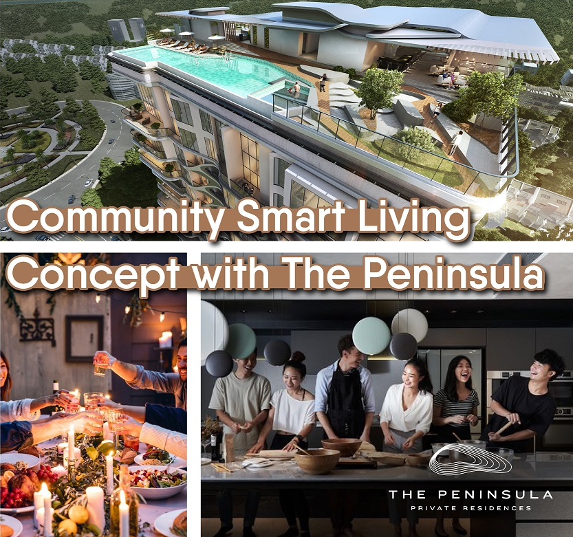 Experience community smart living at the Peninsula Private Residences