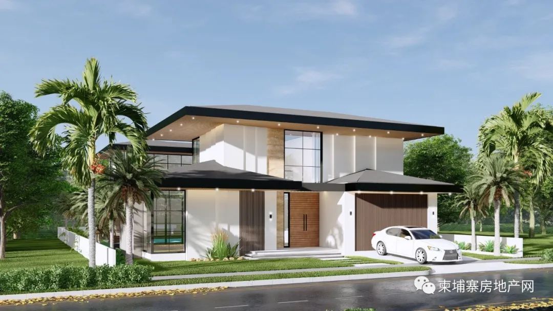 完美复刻美式风格！柬埔寨威廉住宅小区推出全新600㎡加州别墅！