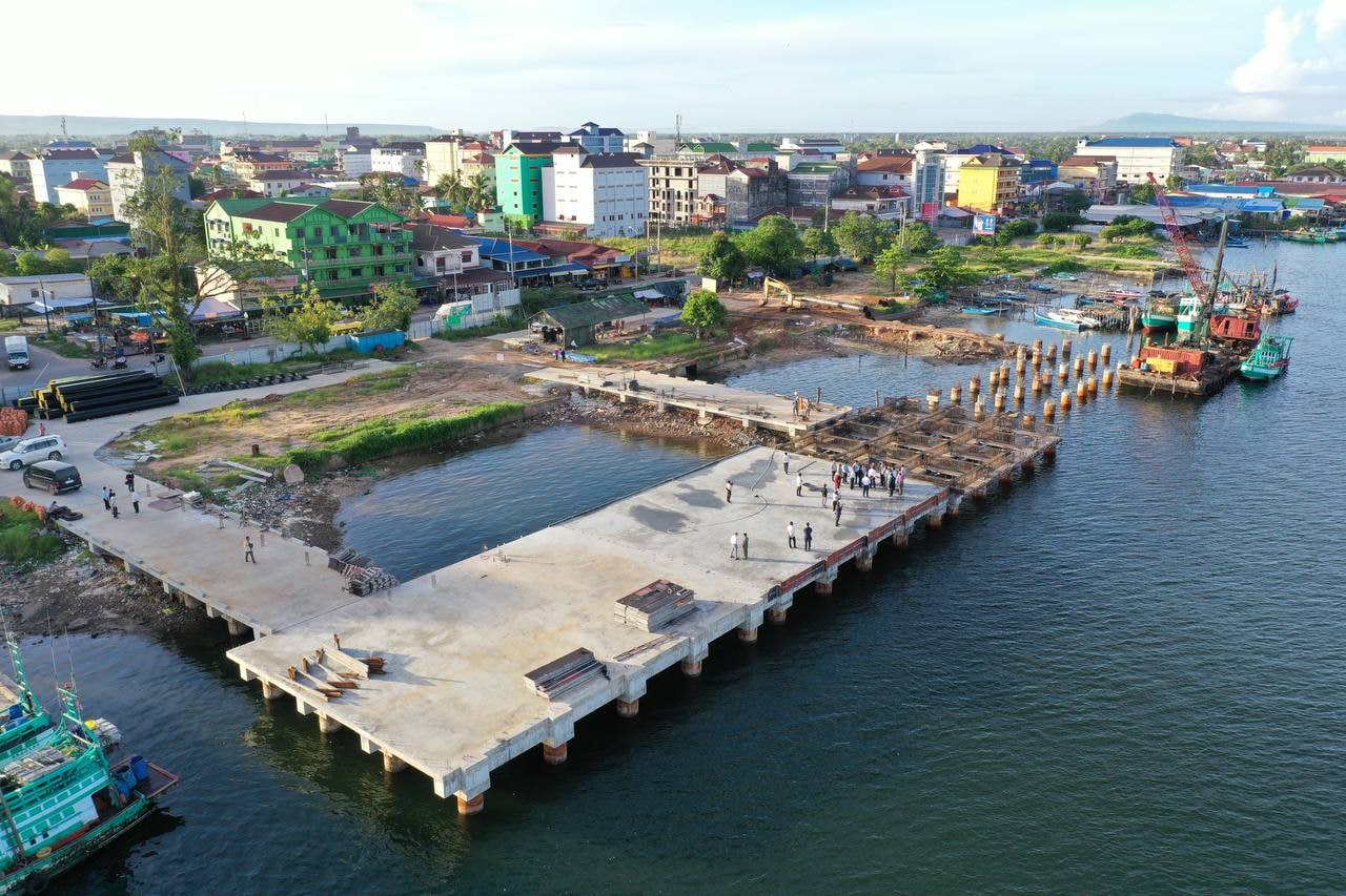 耗资150万美元，柬埔寨国公省新港口将于2022年年底启用！
