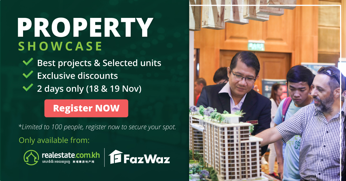 Realestate.com.kh launches Exclusive Property Showcase. Two days only.