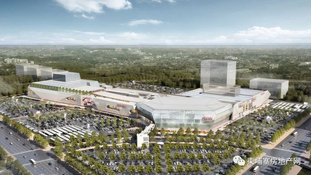东南亚地区规模最大，近18公顷金边永旺3购物中心即将竣工！