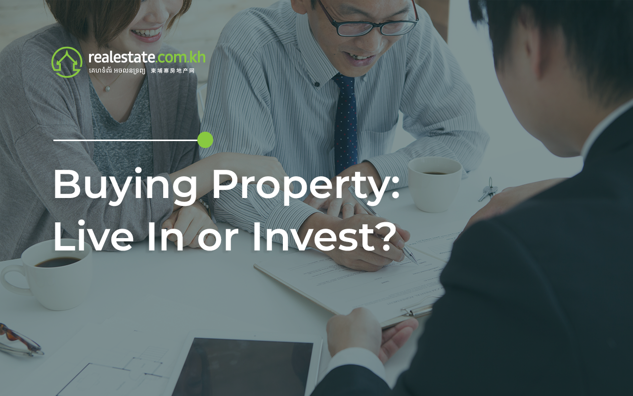 Buying Property: Live In or Invest?