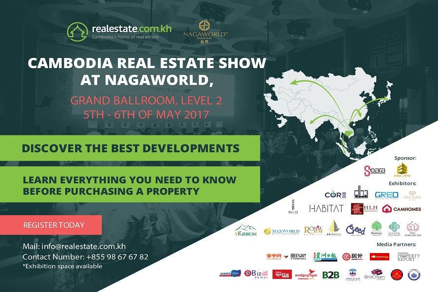 Cambodia Real Estate Show  2017, powered by Realestate.com.kh