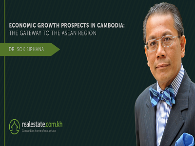 Economic Growth Prospects in Cambodia: The Gateway to the ASEAN Region," with Dr. Sok Siphana