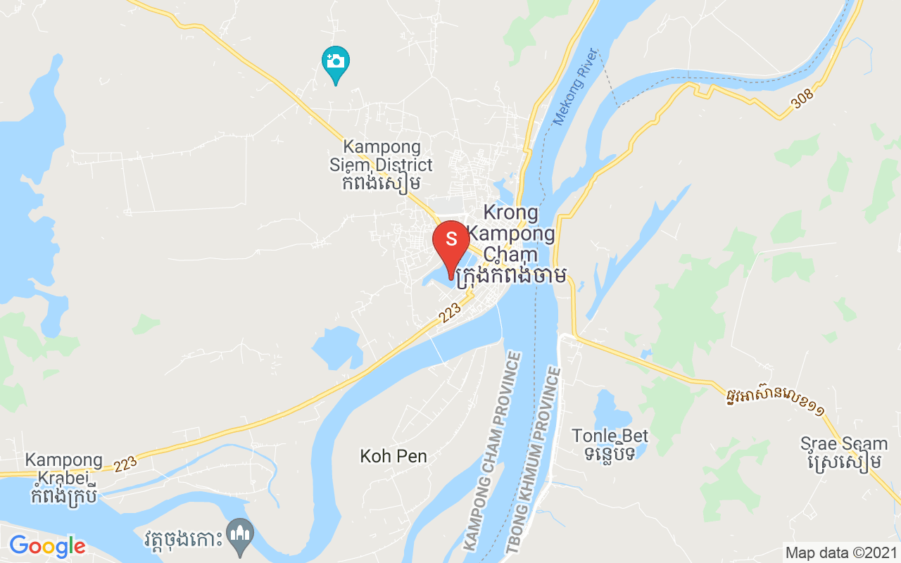 Profil de localisation de la Kampong Cham
