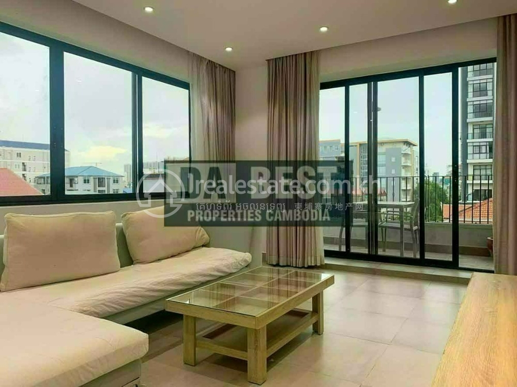 Spacious 1BR Apartment with Balcony for rent in Phnom Penh- Toul Tumpoung- Russian Market -6.jpg