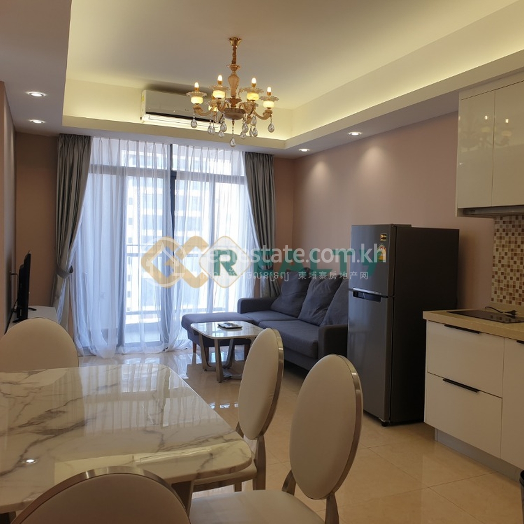 3 Bed, 2 Bath Condo For Rent In BKK 1 | Realestate.com.kh