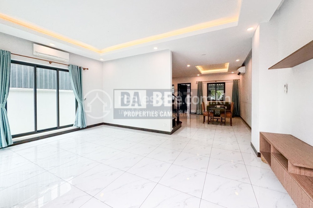 Borey Tourism Siem Reap 3 Bedroom Twin Villa For Sale - Living Room.jpg
