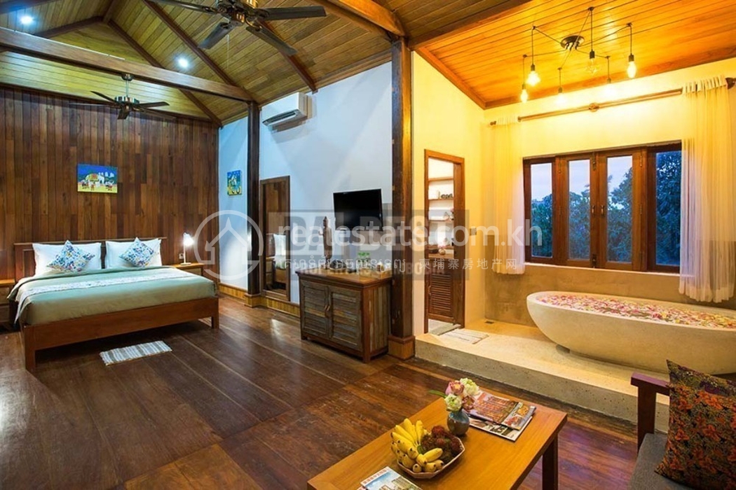 Elegant 8 Bedroom Villa With Private Pool For Rent In Siem Reap - Cambodia - Bedroom 2.jpg